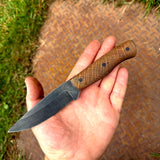 4 1/8" hunter - oak endgrain