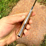 4 1/8" hunter - oak endgrain