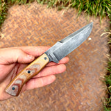 4 3/4" hunter - tan micarta