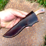 4 3/4" hunter - tan micarta