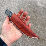 Forged full metal camp knife